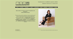 Desktop Screenshot of isabelpeletier.es